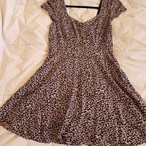 Juniors floral print dress